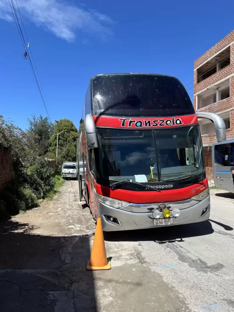 De Cusco até Copacabana na Bolívia de ônibusg