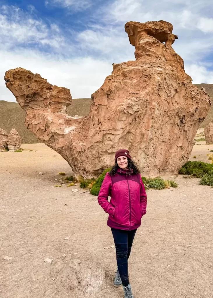 camelo de pedra, salar de uyuni, bolivia